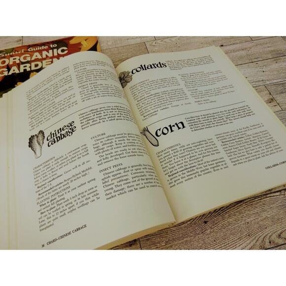 Lot of 2 - Vtg 1970s - Vegetable Gardening / Organic Gardening - Sunset Books PB - Picture 13 of 16